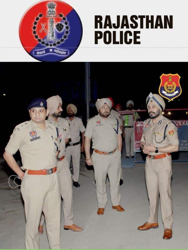 Rajasthan Police Recruitment 2023,  Apply Online Constable 3578 Post